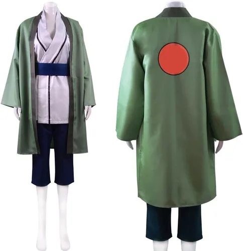 Vista 3 de Disfraz de anime para cosplay, traje de anime kimono con peluca, conjunto completo de Halloween para mujer