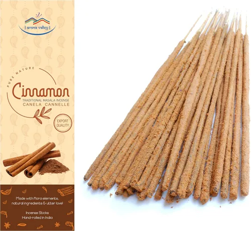 Vista 10 de Varillas de incienso de sangre de dragón – Incienso Masala tradicional hecho a mano – 40 a 50 varillas aprox.