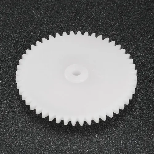 Vista 3 de uxcell Engranajes de plástico 40 dientes modelo 402A engranaje de reducción engranajes de gusano de plástico para RC coche robot motor