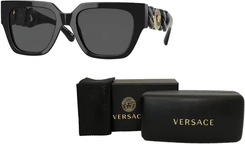 Vista 3 de Versace VE4409F Square Sunglasses for Women BUNDLE With Designer iWear Complimentary Eyewear Kit