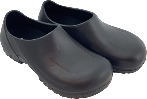 Vista 2 de Zapatos de trabajo antideslizantes para hombre y mujer Grandes zapatos de lactancia o chef