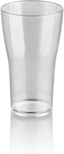 Vista 5 de Vasos de cerveza irrompibles, vasos de plástico de policarbonato multiusos, ideales como vasos sin alcohol, vasos de jugo y agua, vasos