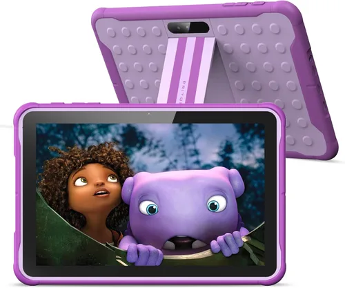 Vista 8 de PRITOM Android 13, tablet infantil de 10 pulgadas, control parental, 6000 mAh, procesador de cuatro núcleos, 2 GB de RAM, 64 GB de ROM, pantalla