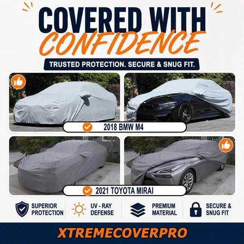 Vista 14 de Funda de coche compatible con Chevy Aveo de 4 puertas XTREMECOVERPRO Diamond Series 2007 2008 2009 2010 2011 negro