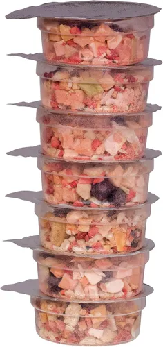 Vista 5 de Healthy Herp Fruit Mix - Comida instantánea para reptiles, accesorios de dragón barbudo y comida de dragón barbudo, mezcla nutritiva para dragones