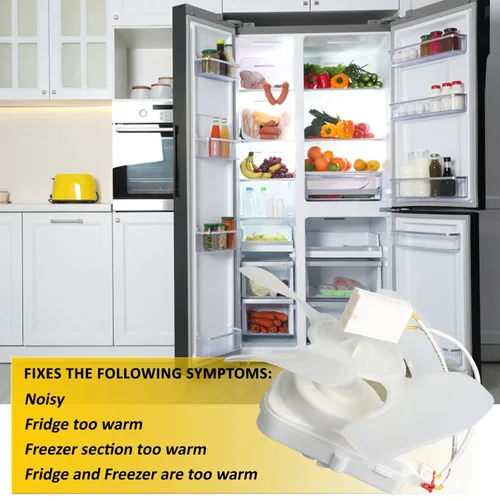 Vista 5 de W10124096 - Kit de motor de ventilador de condensador para refrigerador, compatible con Whirlpool, Kenmore, reemplaza: AP4318657 2315558 PS1957416