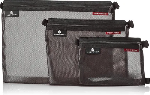 Vista 6 de Eagle Creek Pack-it Original & Specter Sac Set - Juego de 3 piezas, Negro -, Juego de saco Pack-it
