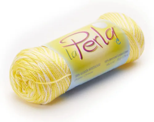 Vista 15 de LA Perla de Omega - Hilo Perle 100% algodón mercerizado ideal para ganchillo fino - Color: 01 - Blanco 601