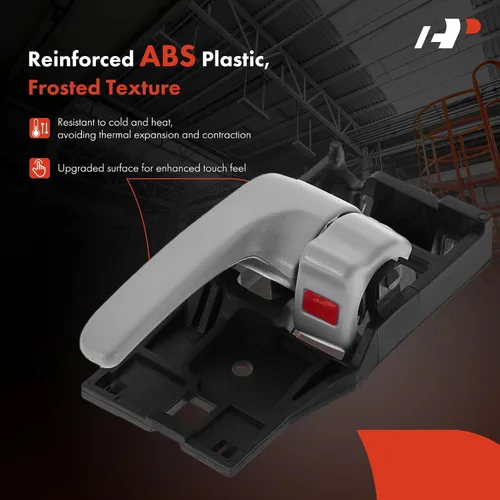 Vista 3 de A-Premium Manija de puerta interior del lado del conductor delantera o trasera compatible con Toyota Tundra 2004-2006 Crew Cab, Sequoia 2001-2007