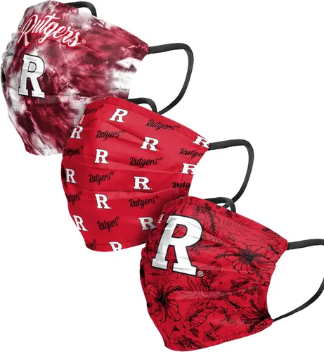 Vista 15 de FOCO - Cubrebocas reutilizable y lavable con logo del equipo NCAA para el partido