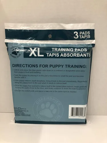 Vista 2 de Greenbrier Almohadillas de entrenamiento para cachorros, resistentes y superabsorbentes, XL, 26 x 30 pulgadas