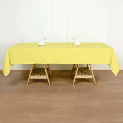 Vista 188 de Efavormart - Mantel rectangular, 60 x 102 pulgadas, resistente a las manchas y a las arrugas, lavable, mantel decorativo oblongo de tela de Amatista