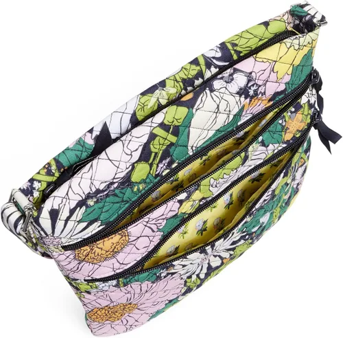 Vista 4 de Vera Bradley Triple Zip Hipster Crossbody Purse, Cotton