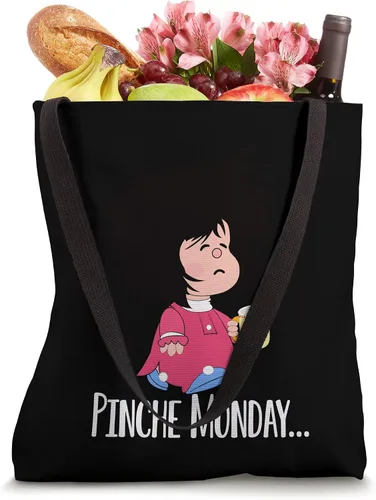 Vista 4 de Pinche Monday Funny Sleepy Mafalda - Bolsa de mano española