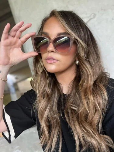 Vista 5 de Diff Eyewear - Becky II - Gafas de sol clásicas para mujer