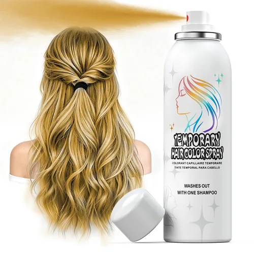 Vista 14 de Spray temporal rojo del color del pelo 5.1 fl oz, lavable