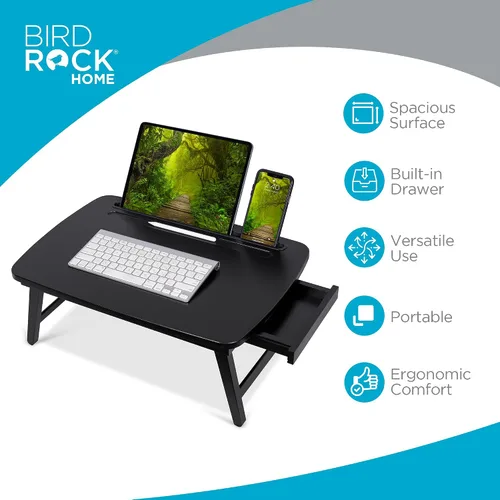 Vista 2 de BirdRock Home - Bandeja portátil para trabajar sentado o de pie