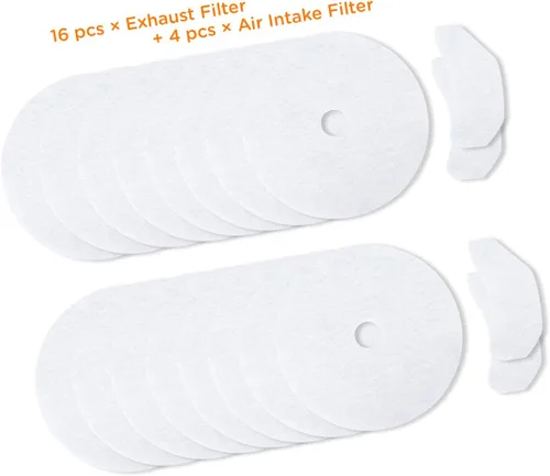 Vista 6 de 20 filtros de escape universales para secadora de tela, de alta calidad, duraderos y fáciles de limpiar, filtro de pelusa compatible con Panda Magic