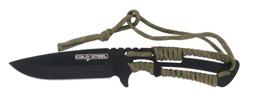 Vista 2 de Cold Steel Cuchillo de lanzamiento de 4.4 pulgadas con funda de nailon, punta de caída, paquete de 3