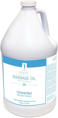Vista 8 de Master Massage Loción de masaje sin perfume en botella de 1 galón.