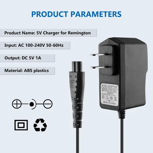 Vista 4 de 5V para cargador Remington, cargador de repuesto para Remington HC5870 HC4250 PF7500 PF7600 PG6250 PG6255 PG6170 PG6171 XR7000 XF8550 XF8700 Cable