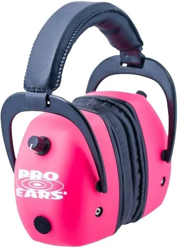 Vista 10 de Pro Ears – Pro Mag Gold – Protección y amplificación auditiva electrónica – NRR 30 – Cascos para campo de tiro.