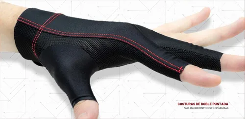 Vista 6 de Guante de billar Cuetec Axis - Se ajusta a la mano izquierda