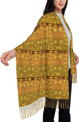 Vista 4 de Chales de bufanda para mujer, chal para boda, suave, grande, estola, bufanda de noche, regalo