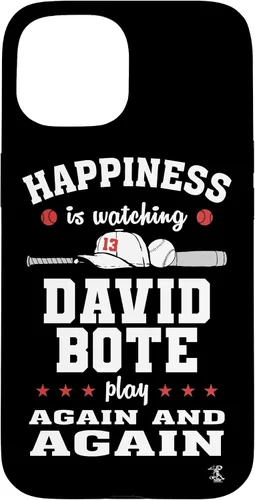 Vista 6 de iPhone 16 David Bote Happiness is Watching Gameday Case