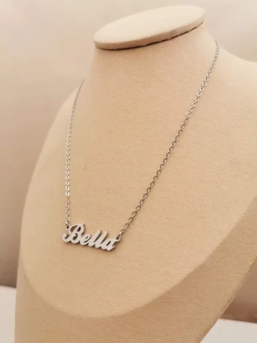 Vista 2 de Collar de acero inoxidable personalizable