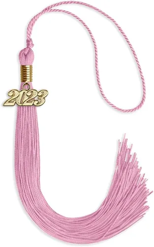 Vista 174 de Endea Graduation - Borla de un solo color con fecha dorada (Oro Antiguo, 2020)