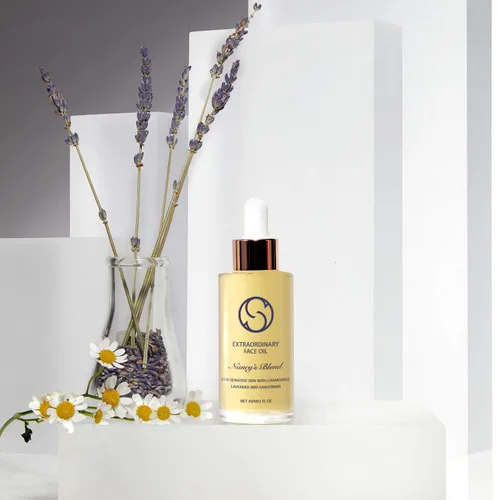 Vista 6 de CIRCCELL Aceite facial extraordinario – Nancy's Blend para la curación/piel sensible – Tratamiento hidratante y calmante antienvejecimiento