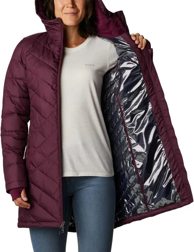 Vista 5 de Columbia Chaqueta larga con capucha Heavenly para mujer
