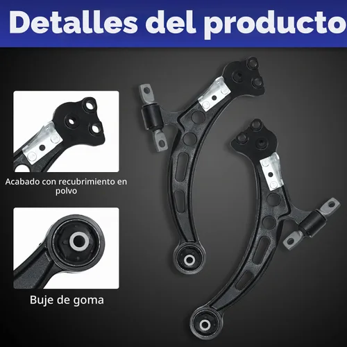 Vista 4 de Brazo de control, 14 piezas de suspensión delantera inferior kit rótulas