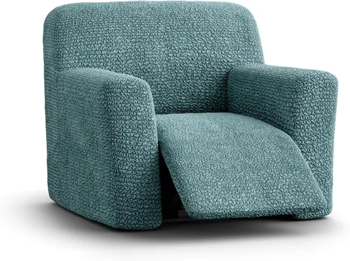 Vista 50 de PAULATO BY GA.I.CO. Funda para sillón reclinable, funda de ajuste suave, protector elástico de muebles reclinables de 1 pieza, tela hipoalergénica