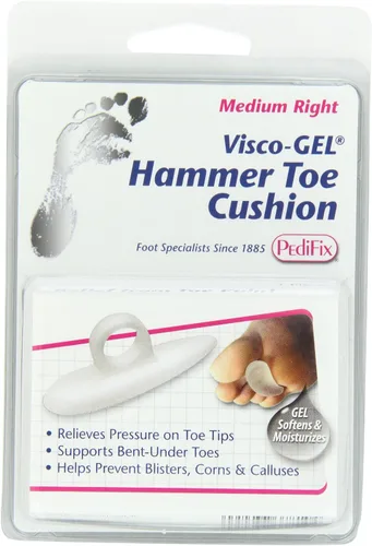 Vista 8 de PediFix Visco Gel Hammer Toe Cushion Large Right