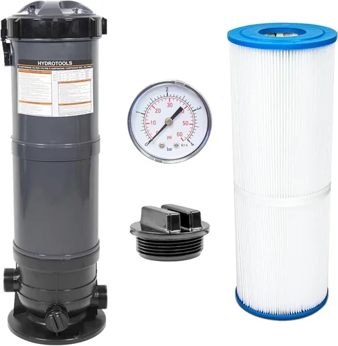 Vista 21 de SWIMLINE HYDROTOOLS - Tanque de cartucho de piscina sobre el suelo y elemento de filtro de repuesto, 100 pies cuadrados Sistema de filtración