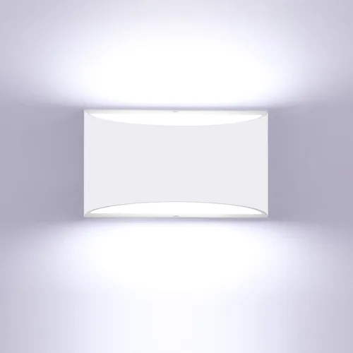 Vista 13 de Aplique de pared LED Lightess, color negro, para interiores, regulable