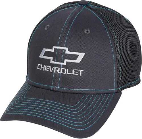 Vista 2 de Chevy Bowtie Flexfit Hat - Chevrolet Performance Stretch Fitted Cap