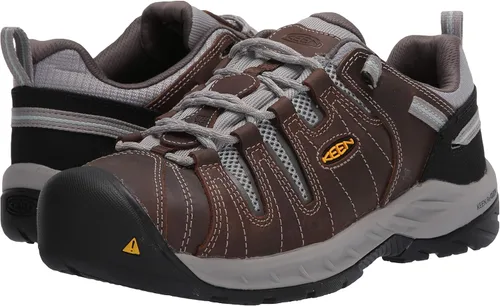 Vista 6 de KEEN Utility Zapato de trabajo antideslizante con punta baja de acero para mujer Flint 2