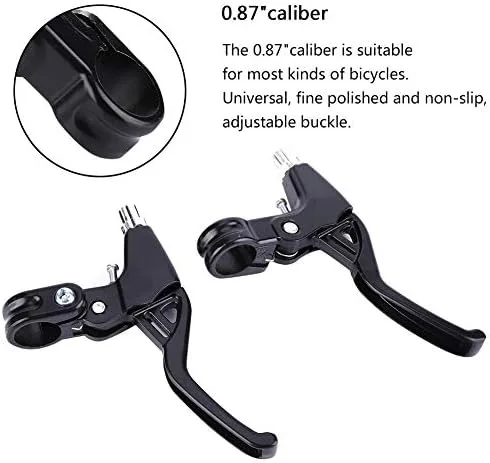 Vista 5 de Accesorio de freno universal para manillar V de palanca de freno de bicicleta de montaña