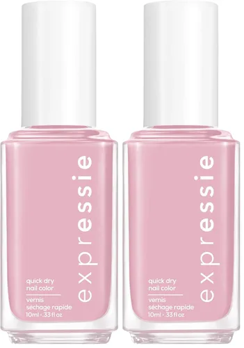 Vista 23 de essie Expressie Esmalte de uñas, esmalte de uñas azul de secado rápido, vegano, Bring The Beat, 0.33 onzas líquidas