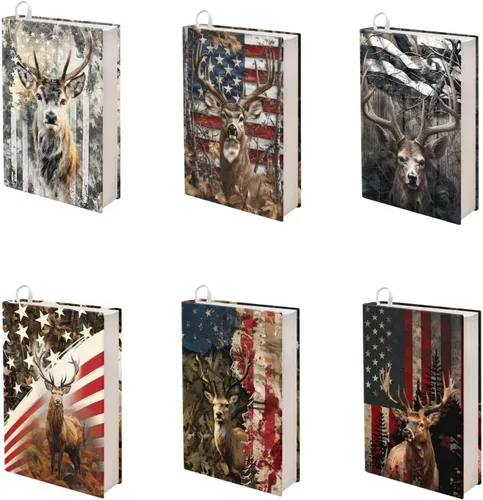 Vista 12 de Rnyleeg Paquete de 6 fundas protectoras de libros de bolsillo para niños, con temática deportiva, elástica, para amantes de los libros, estudiantes