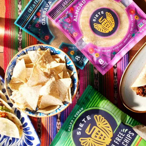 Vista 4 de Siete - Tortillas sin granos, 8 tortillas por paquete