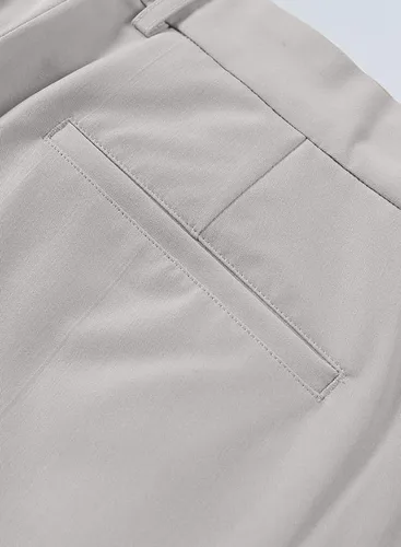 Vista 9 de JMIERR Pantalones de golf para hombre, elásticos, ajustados, para correr, viajes, trabajo, pantalones de vestir chinos para hombre