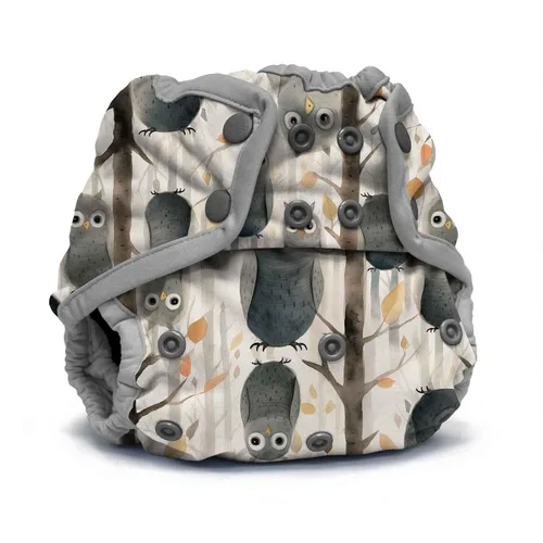 Vista 26 de Kanga Care Rumparooz - Funda de tela reutilizable con refuerzo de doble pierna, tamaño único, Aplix Quinn de 6 a 35 libras