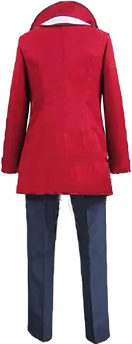 Vista 2 de Disfraz de anime Jaden Yuki para hombre, uniforme hecho a medida