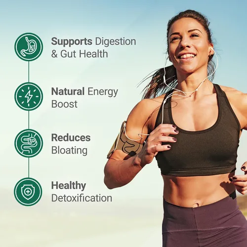 Vista 6 de SUPER GREENS Veggie Greens Superfood en polvo con 20 ingredientes orgánicos: espirulina, chlorella, cebada y otros, además de frutas orgánicas