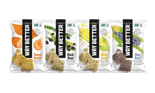 Vista 30 de Way Better Snacks Chips de tortilla, batata, 5.5 onzas