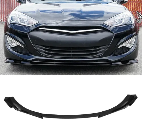 Vista 28 de SCITOO Alerón de borde de parachoques delantero mate negro para Ford Focus ST años 2013-2014 - Spoiler frontal de polipropileno